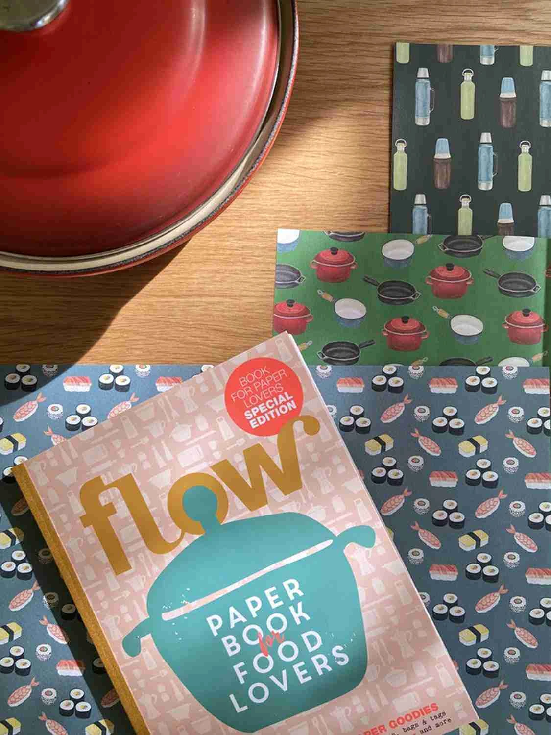 Food Lovers Patterns, illustration for Flow by Valesca van Waveren